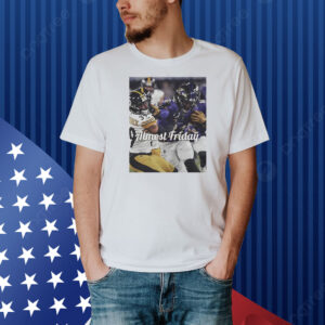 Baltime Ravens vs Pitttbugh Stleers stiff arm almost friday Shirt