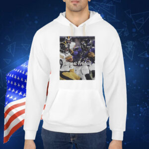 Baltime Ravens vs Pitttbugh Stleers stiff arm almost friday Shirt