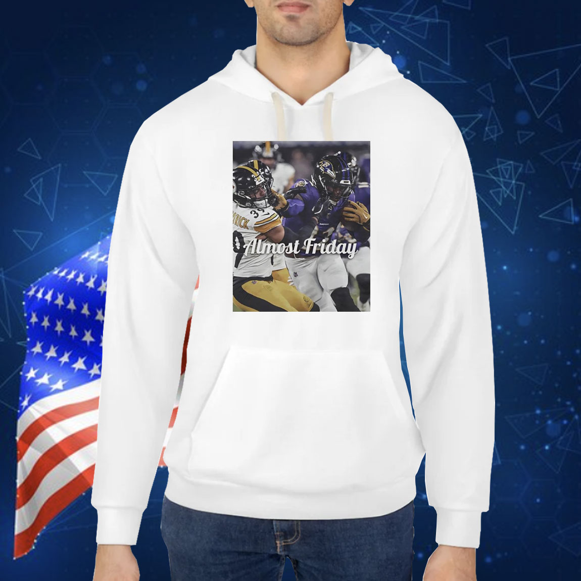 Baltime Ravens vs Pitttbugh Stleers stiff arm almost friday Shirt