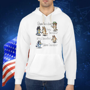 Bandit Heeler and Chilli Heeler one heeler two heeler red heeler blue heeler Shirt
