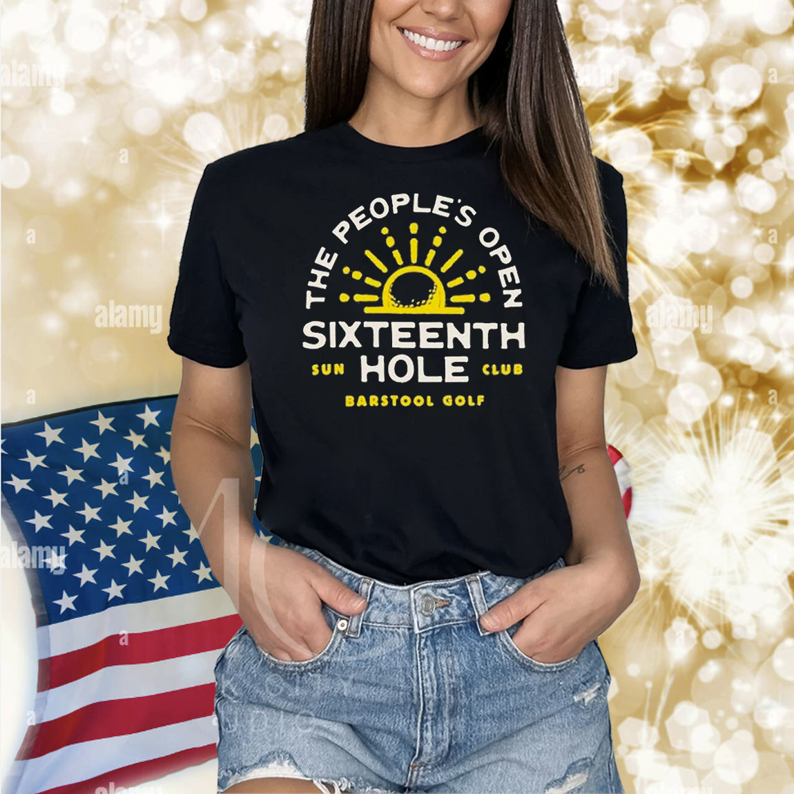 Barstool Golf X Wm Phoenix Open The People’s Open Sun Sixteenth Hole Club Shirt