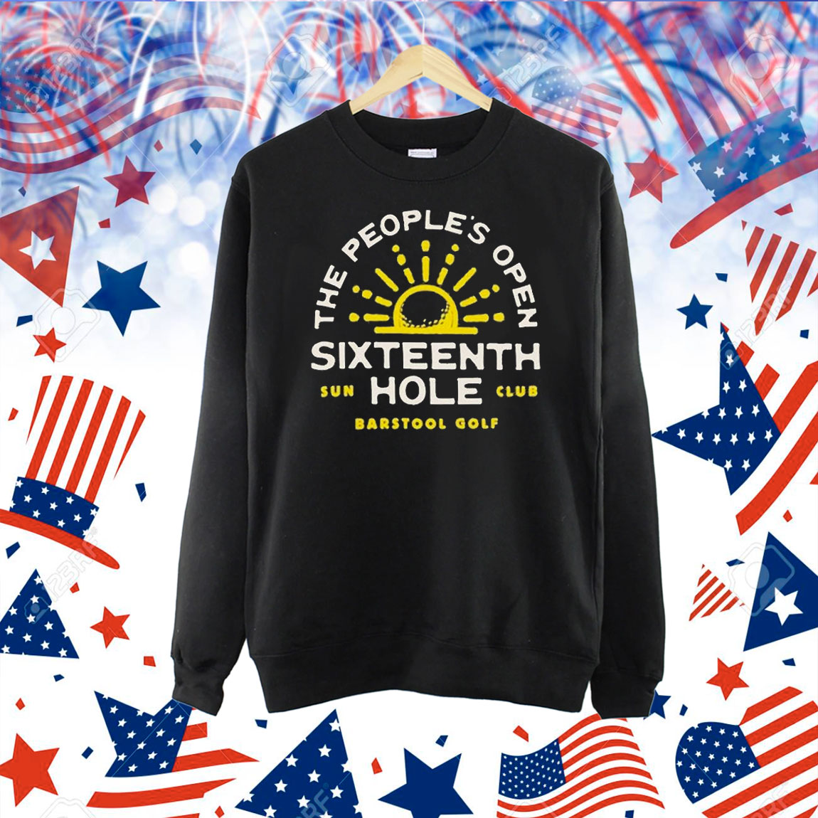 Barstool Golf X Wm Phoenix Open The People’s Open Sun Sixteenth Hole Club Shirt