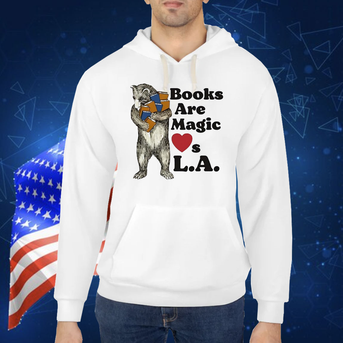 Books are magic loves LA Shirt