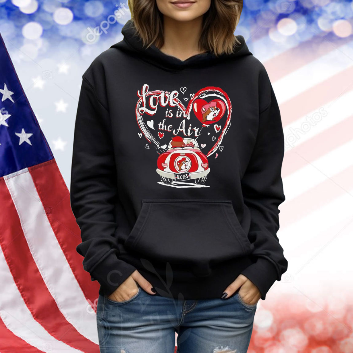 Buc-ee’s Valentine’s 2025 love is in the air Shirt