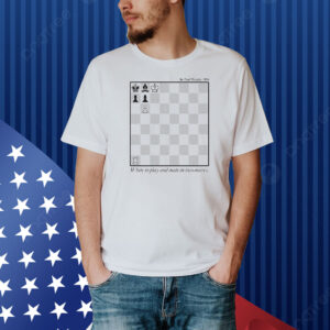 Chess feed by paul morphy 1856 white to play and mate in two moves Shirt