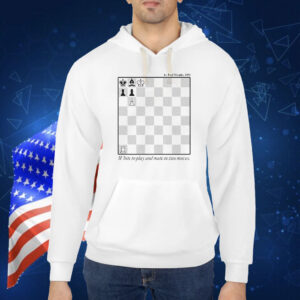Chess feed by paul morphy 1856 white to play and mate in two moves Shirt