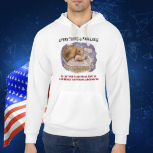 Chipmunk everything is fabulous except for everything Shirt
