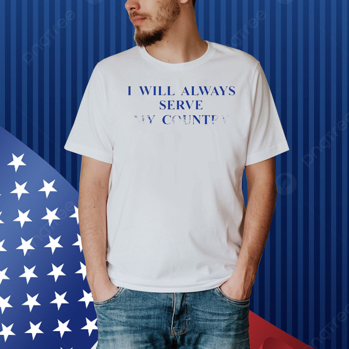 Chris Klemens I will always serve my country Shirt