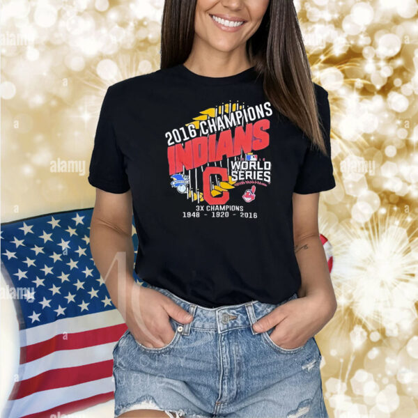 Cleveland Indians 2016 World Series Champions vintage Shirt
