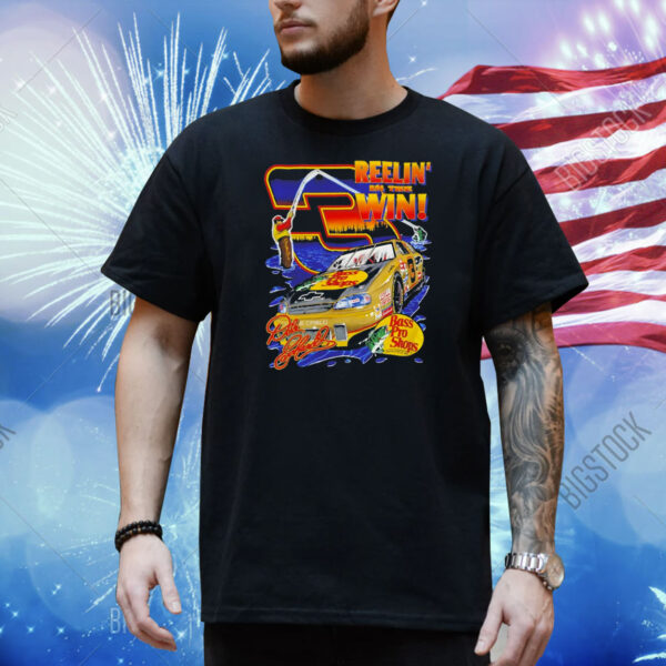 Dale Earnhardt Reelin’ In The Win Bass Pro Shops Shirt