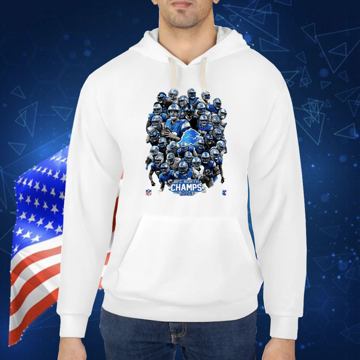 Detroit Lions Back To Back Nfc North Champion Shirt