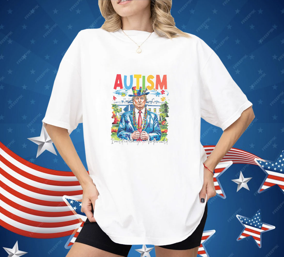 Donald Trump Autism Awareness Shirt