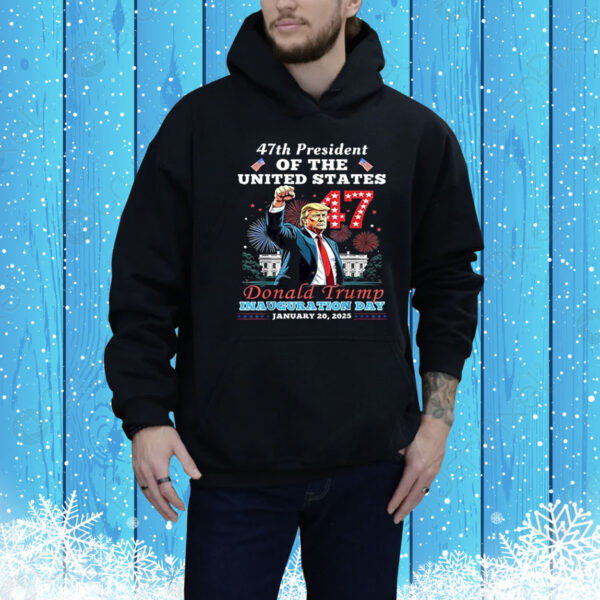 Donald Trump Inauguration Day 47Th President Of The United States Tee Shirt