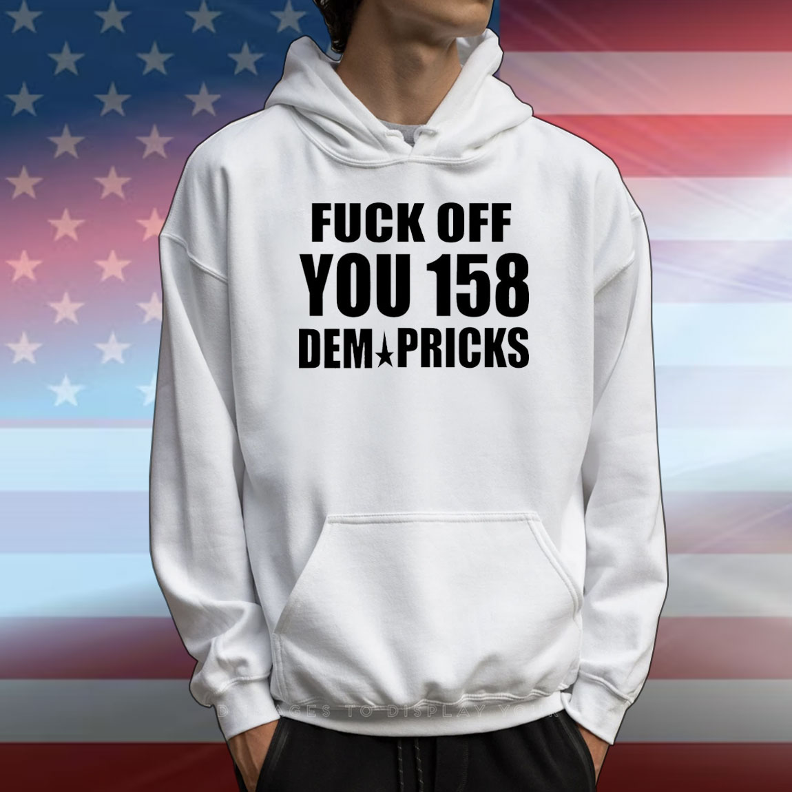Fuck off you 158 dem pricks T-Shirt