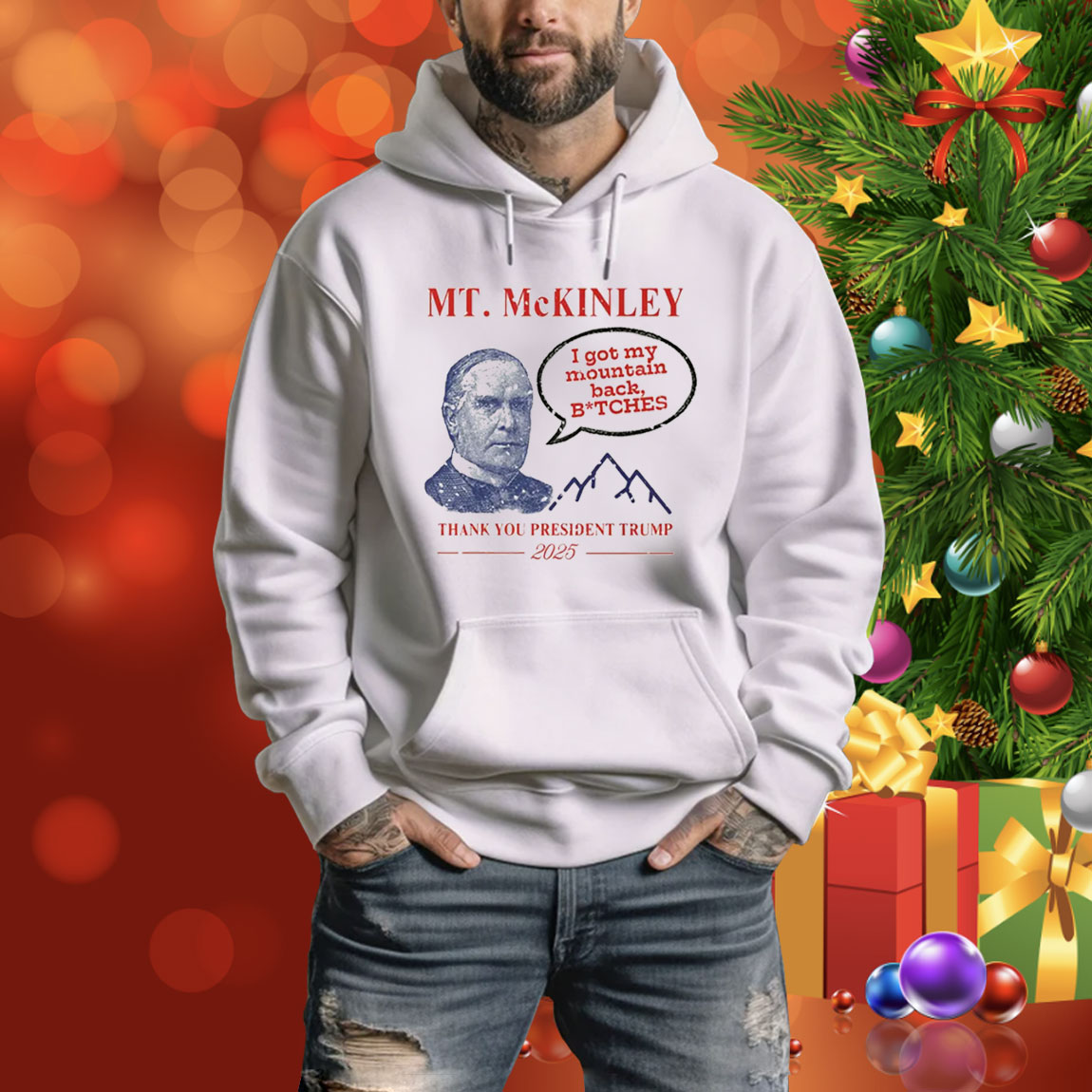 Funny Mt McKinley Thank You President Trump 2025 Tee Shirt
