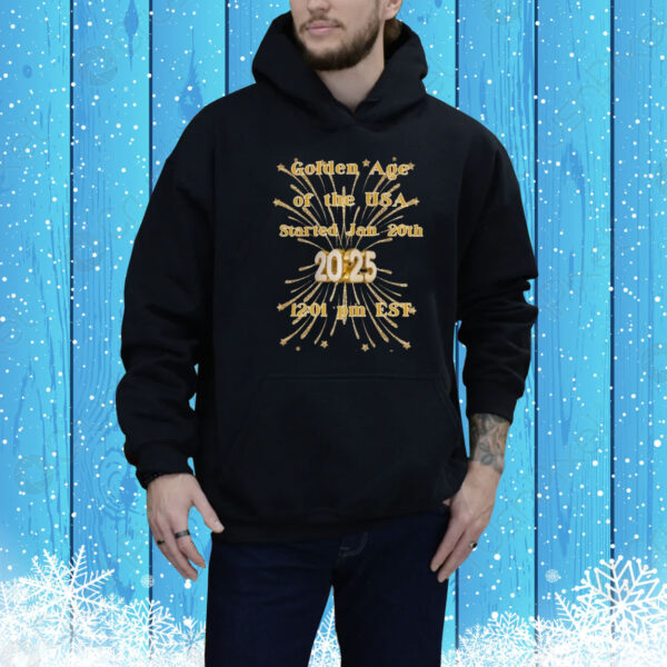 Golden age of America Trump Inauguration 2025 Tee Shirt