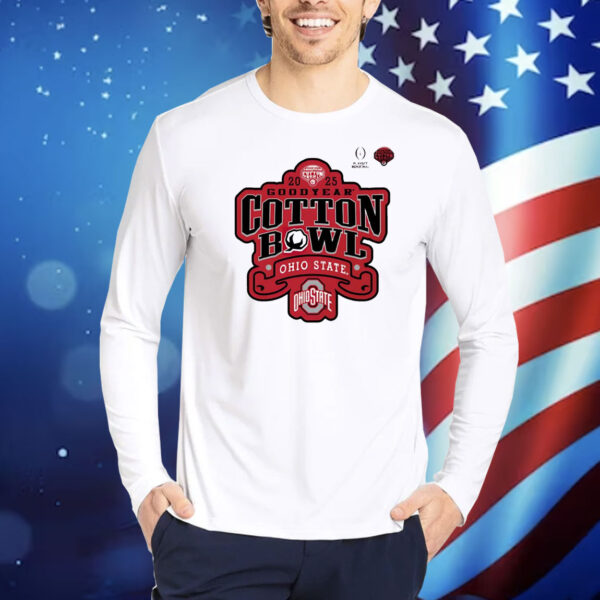 Goodyear 2025 Cotton Bowl Ohio State Buckeyes Shirt