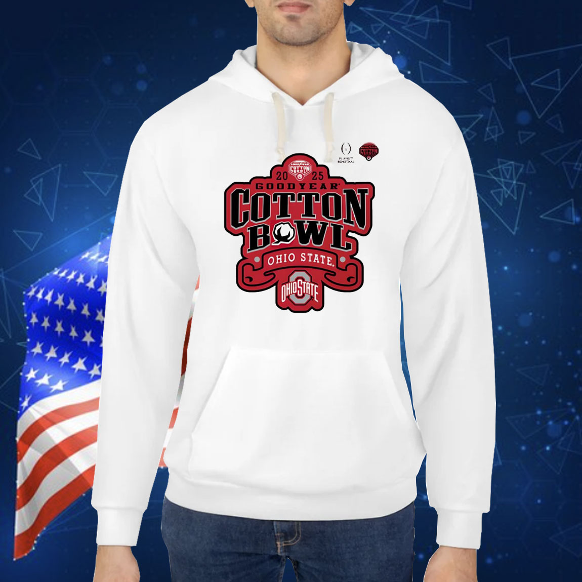 Goodyear 2025 Cotton Bowl Ohio State Buckeyes Shirt