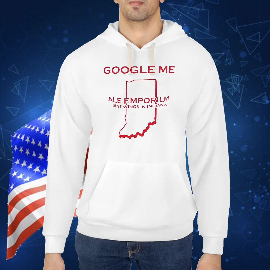 Google me ale emporium best wings in Indiana Shirt