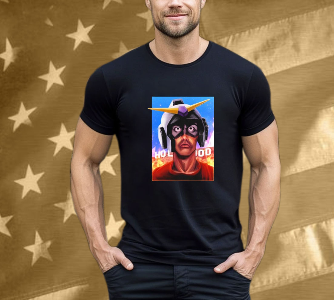 Gundum Hollywood Is Burning T-Shirt