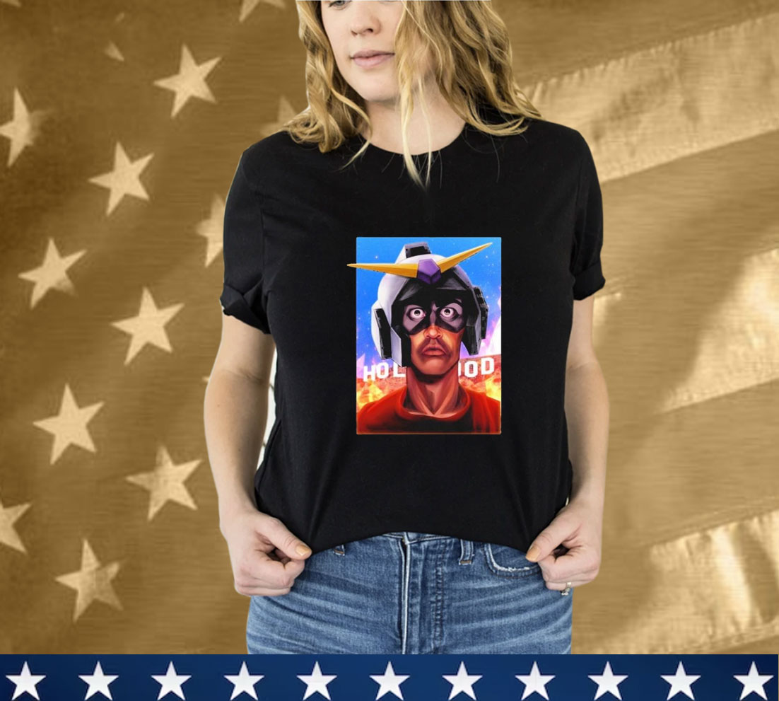 Gundum Hollywood Is Burning T-Shirt
