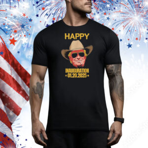 Happy Inauguration Day 2025 Funny Trump Tee Shirt