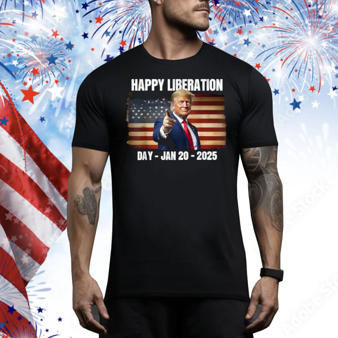Happy Liberation Day Trump Inauguration Tee Shirt