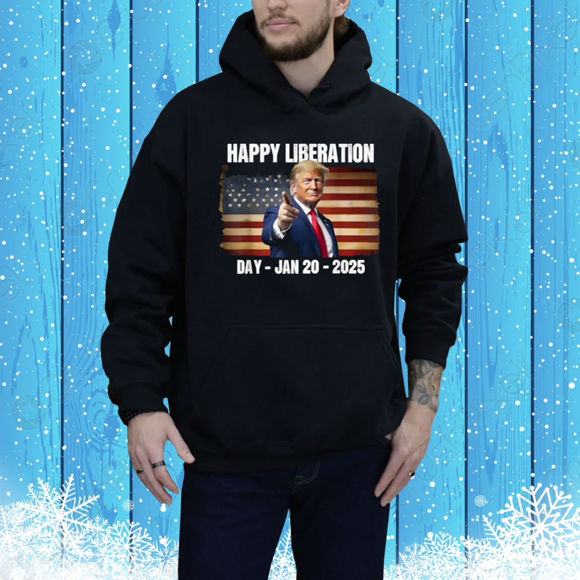Happy Liberation Day Trump Inauguration Tee Shirt