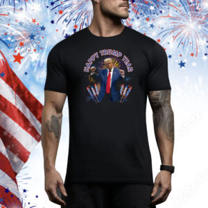 Happy New Year Party 2025 Trump 2024 Take America Back Tee Shirt