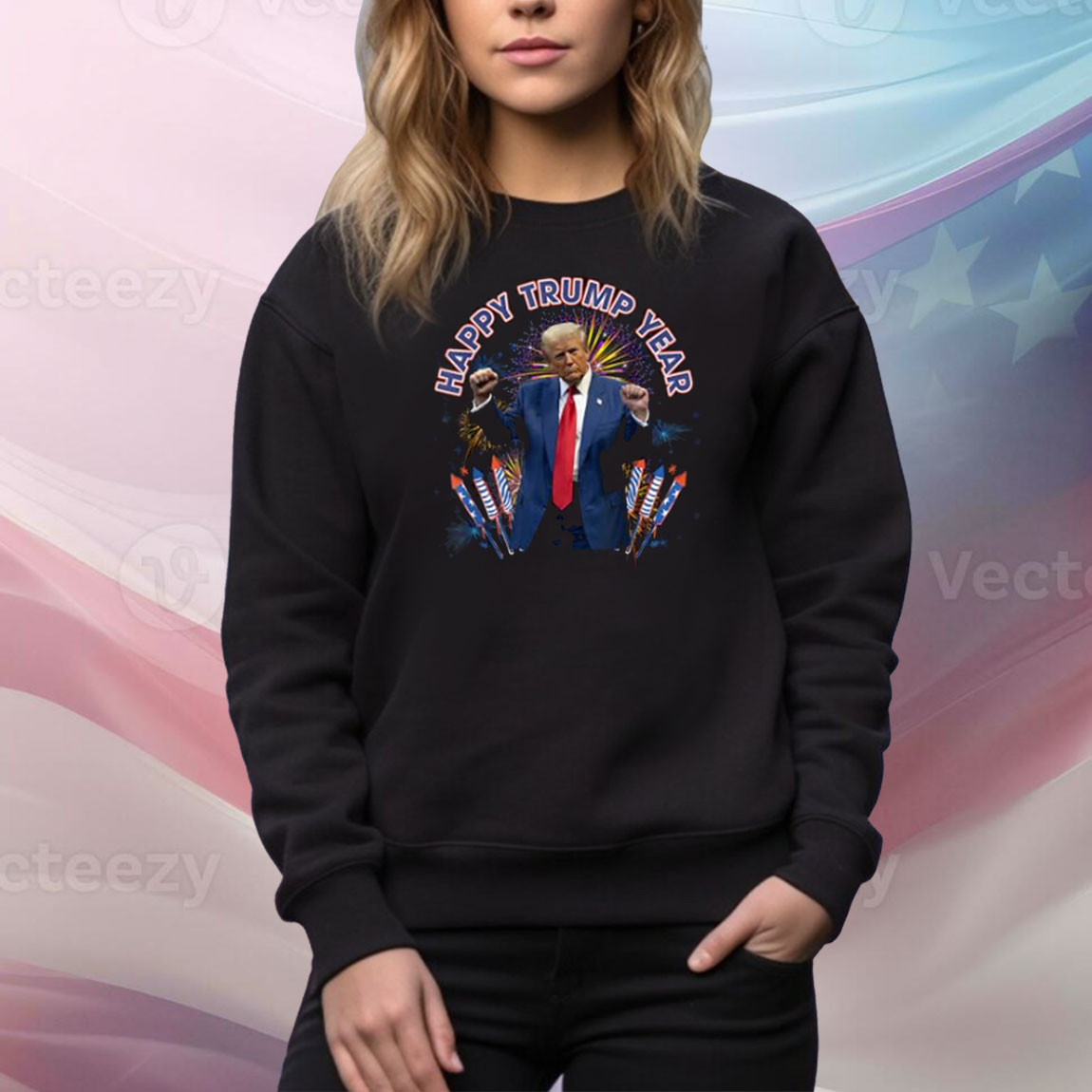 Happy New Year Party 2025 Trump 2024 Take America Back Tee Shirt