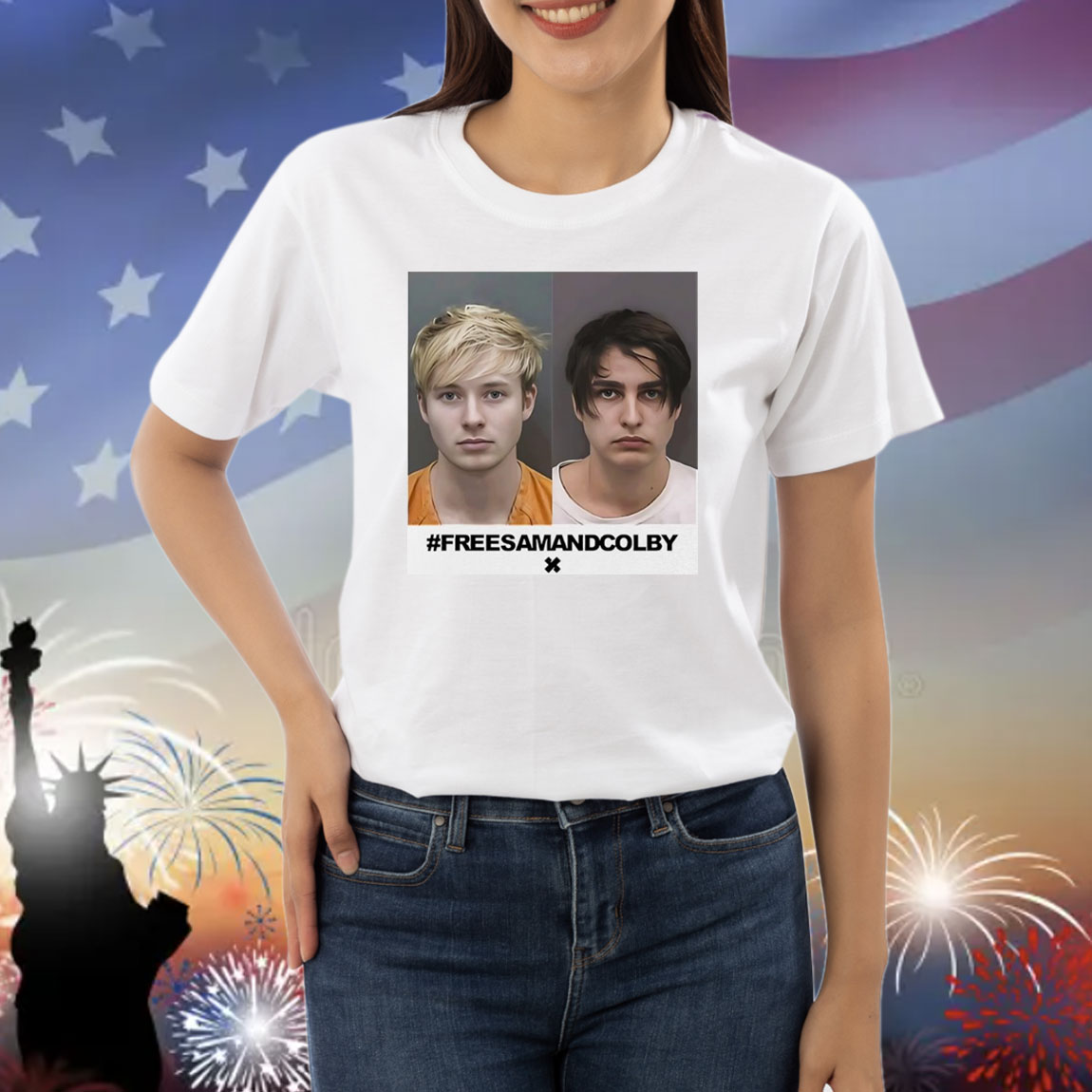 Hashtag free sam and colby Shirt