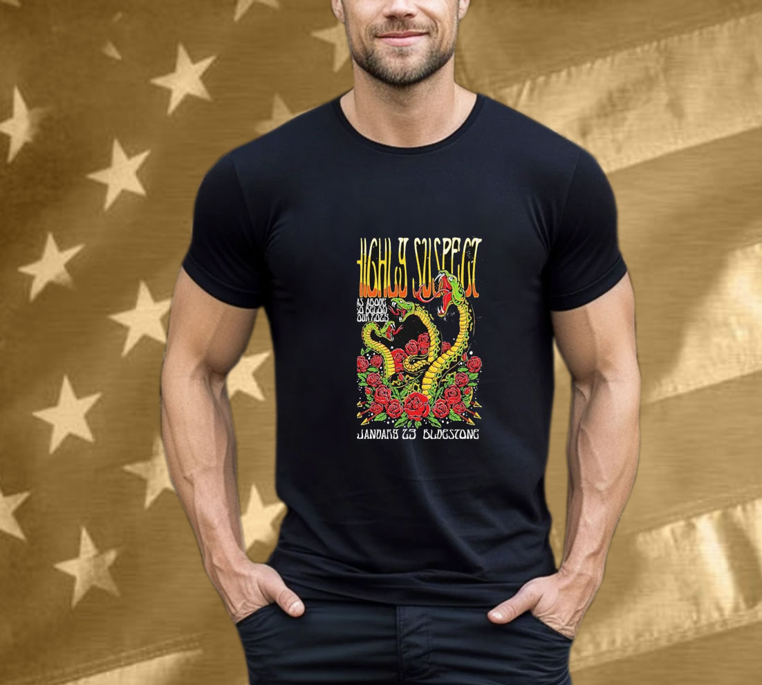Highly Suspect Columbus OH Jan 23 2025 T-Shirt