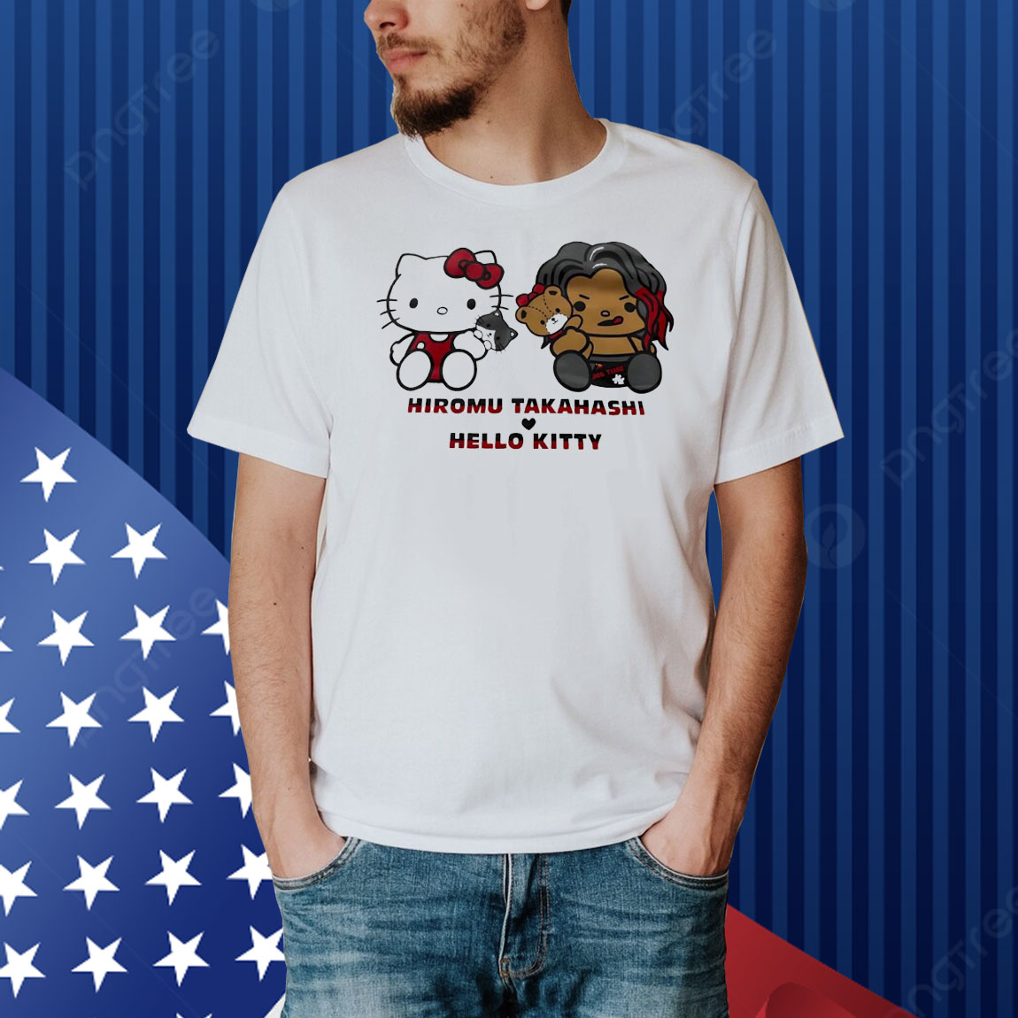 Hiromu Takahashi love Hello Kitty Shirt