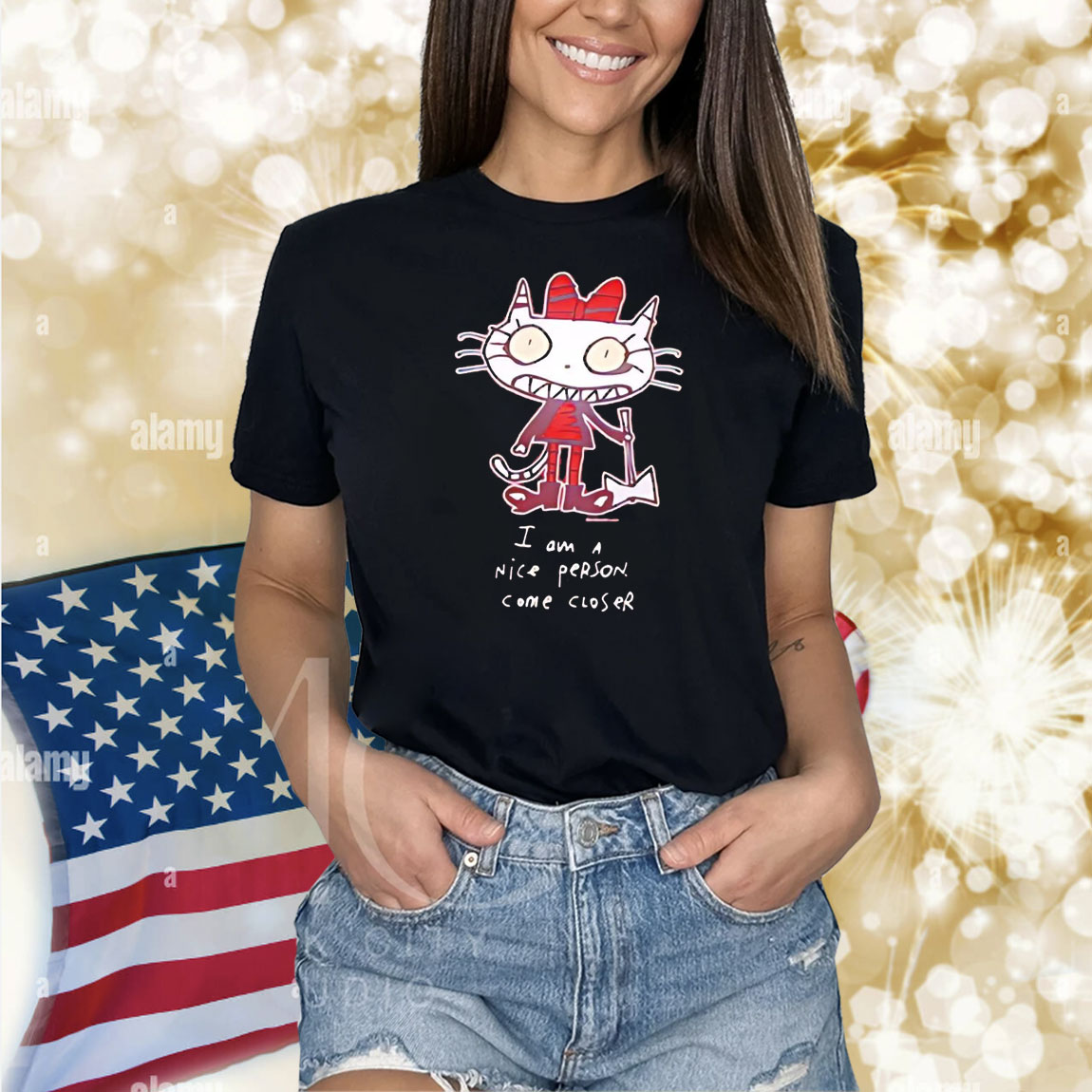 I am a nice person come closer Shirt