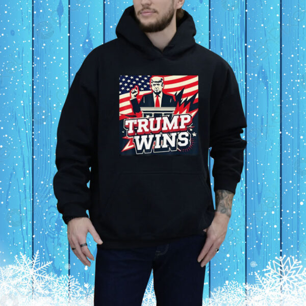 Inauguration Day 2025 Trump Wins 45 47 Tee Shirt