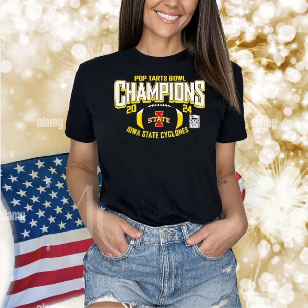Iowa State Cyclones Football Pop Tarts Bowl Game Champions 2024 Shirt