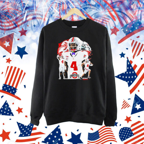 Jeremiah Smith Ohio State Buckeyes football 960s graphic Shirt