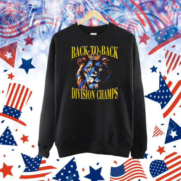 Lions back to back division champs Shirt
