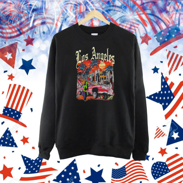 Low rider zombie Los Angeles graphic Shirt