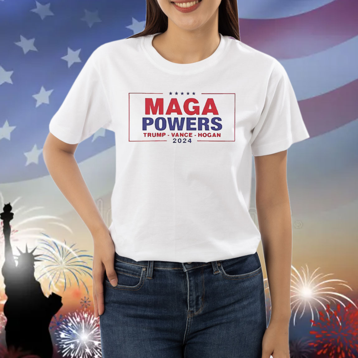 Maga Powers Trump Vance Hogan Shirt