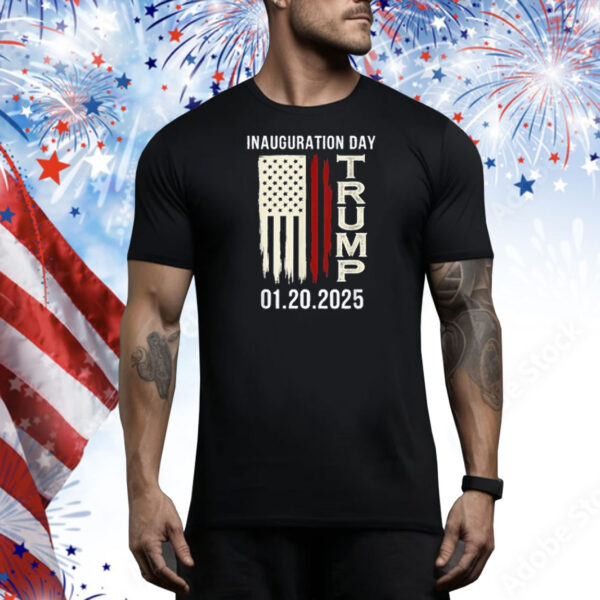 Memorabilia Trump Inauguration Day 01.20.2025 Tee Shirt