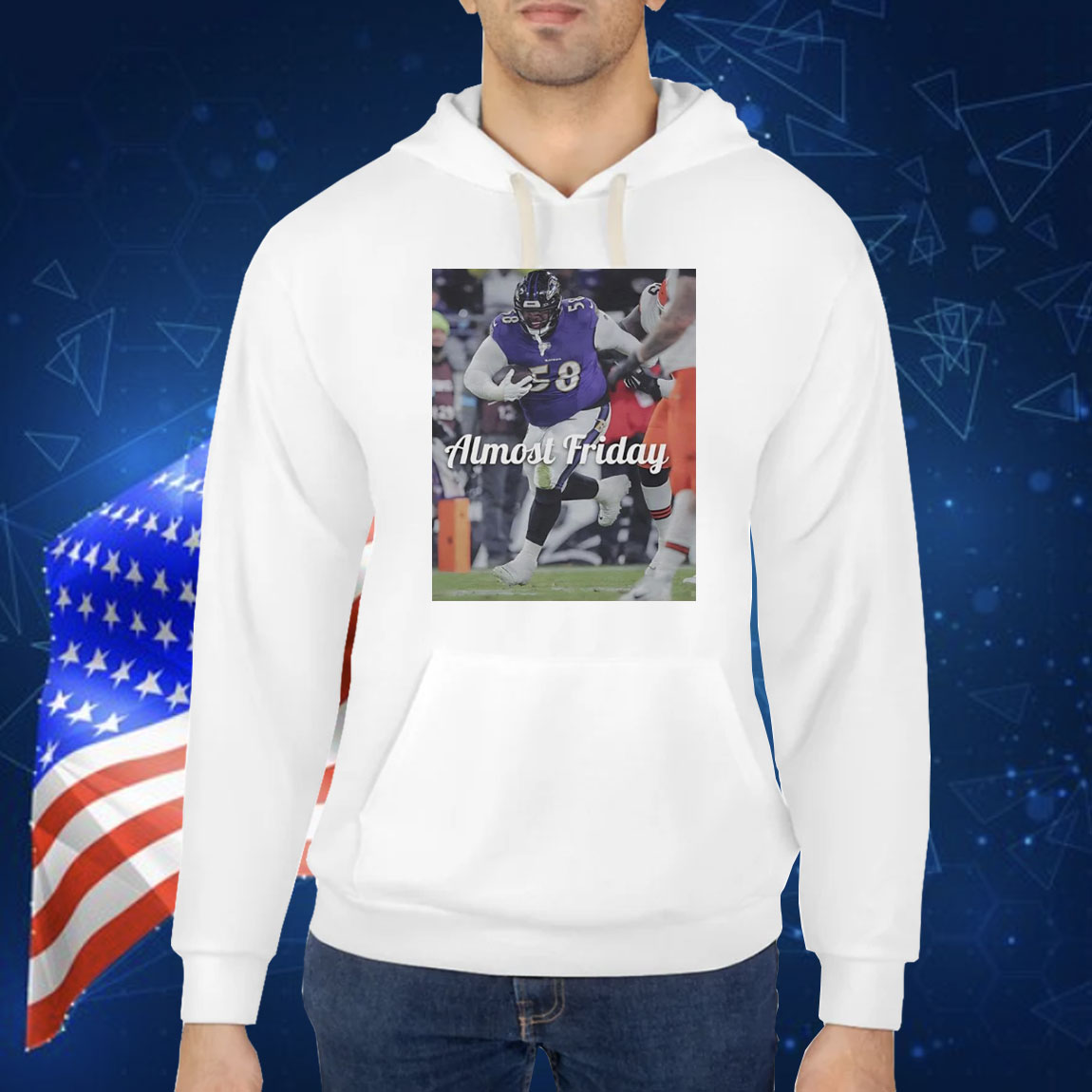 Michael Pierce Almost Friday Big Fella Prick Baltimore Ravens Shirt