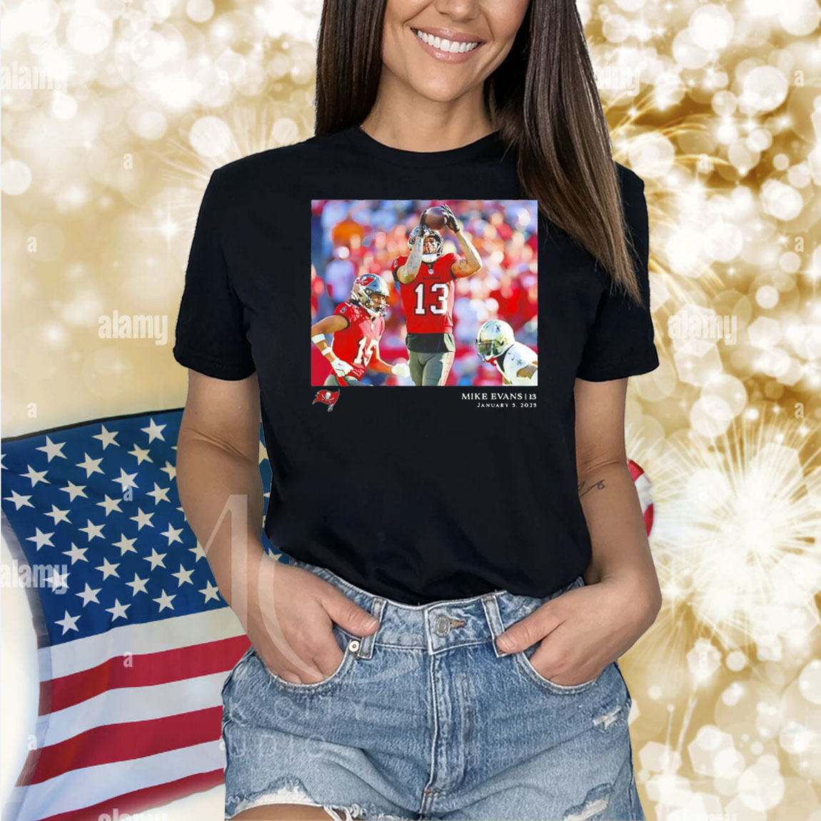 Mike Evans Tampa Bay Buccaneers NFL Flash Features Shirt
