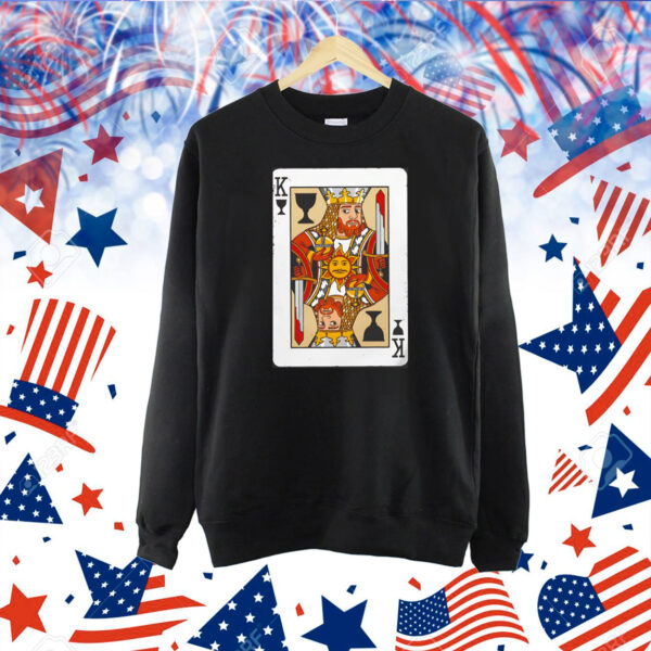 Monty Python and the Holy Grail King of Grails playing card Shirt