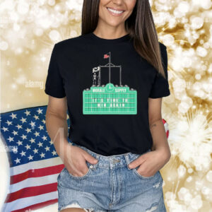 Morale supply it’s time to win again scoreboard Shirt