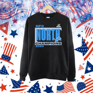 NFC North Division Champions Detroit Lions 2024 Shirt