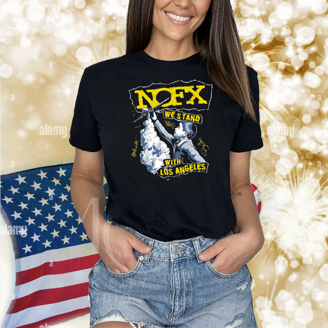 Nofx we stand with Los Angeles Shirt