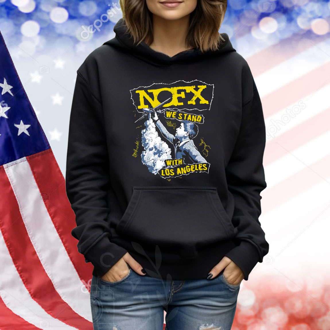 Nofx we stand with Los Angeles Shirt