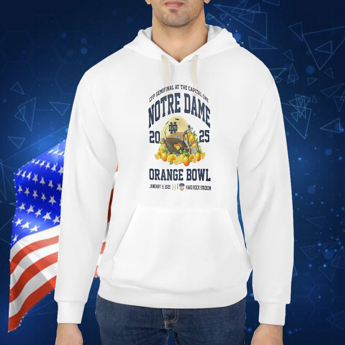 Notre Dame Fighting Irish Orange Bowl January 9 2025 Shirt