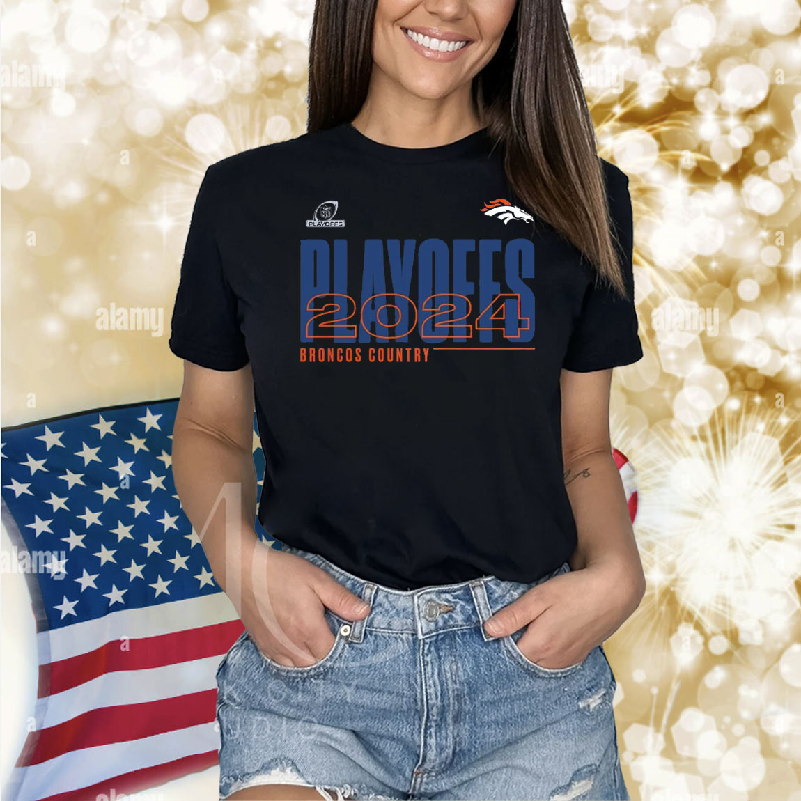 Official 2024 Denver Broncos Vs Kansas City Chiefs NFL Playoffs Broncos Country Shirt